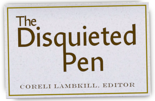 The Disquieted Pen business card